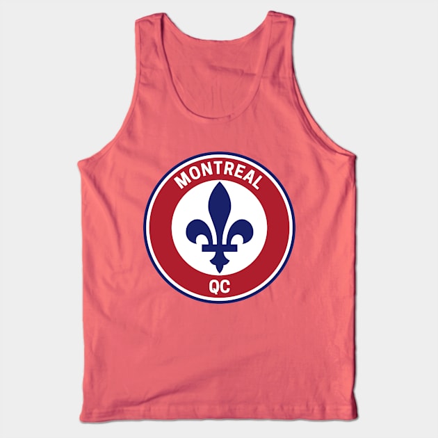 Vintage Montreal Quebec Tank Top by fearcity